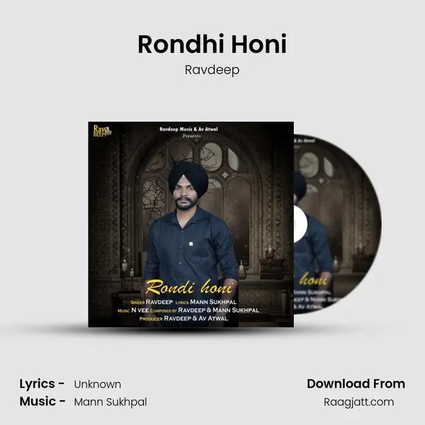 Rondhi Honi - Ravdeep album cover 