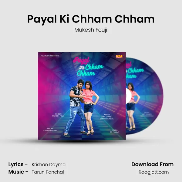 Payal Ki Chham Chham - Mukesh Fouji album cover 