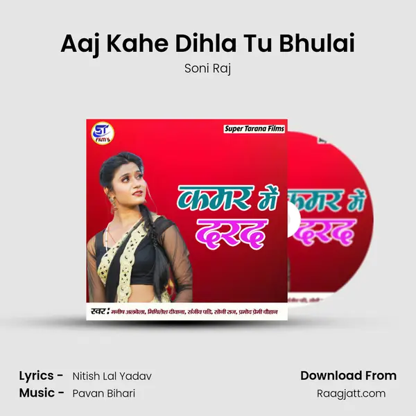 Aaj Kahe Dihla Tu Bhulai - Soni Raj album cover 