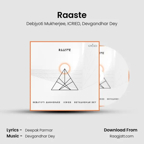 Raaste - Debjyoti Mukherjee album cover 