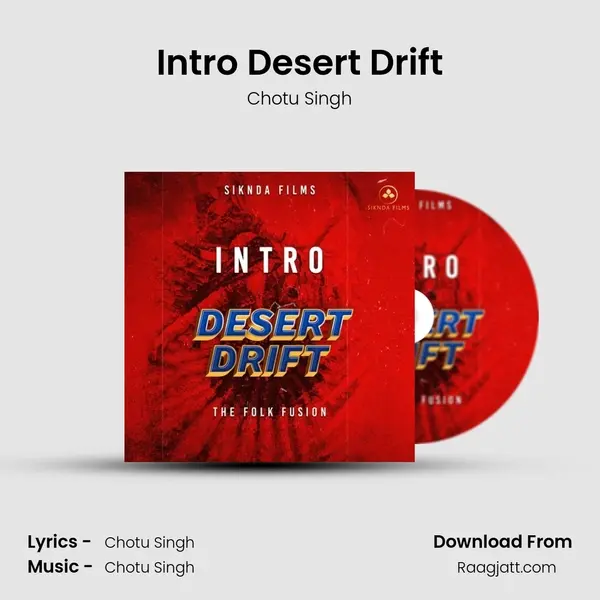 Intro Desert Drift - Chotu Singh album cover 