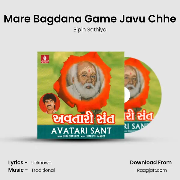 Mare Bagdana Game Javu Chhe - Bipin Sathiya album cover 