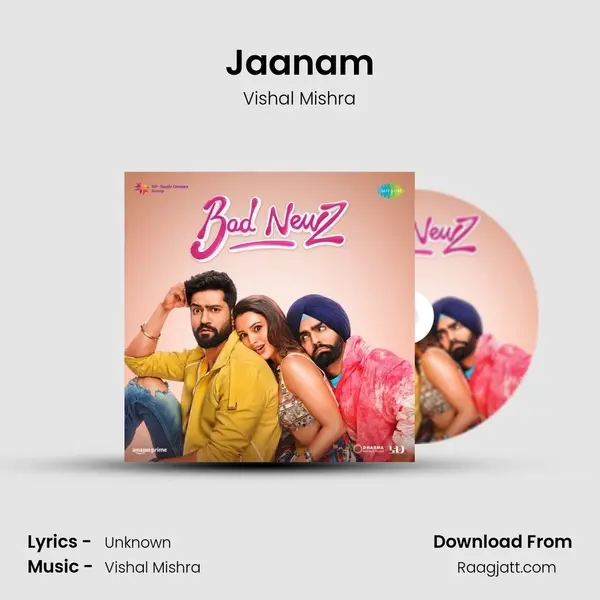 Jaanam - Vishal Mishra album cover 