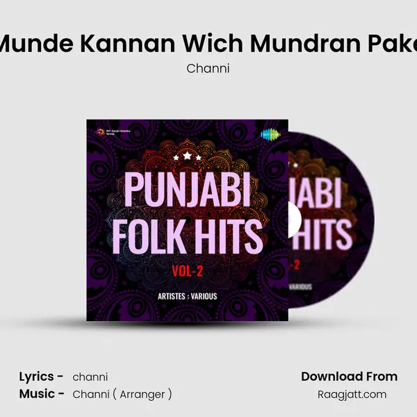 Munde Kannan Wich Mundran Pake - Channi album cover 