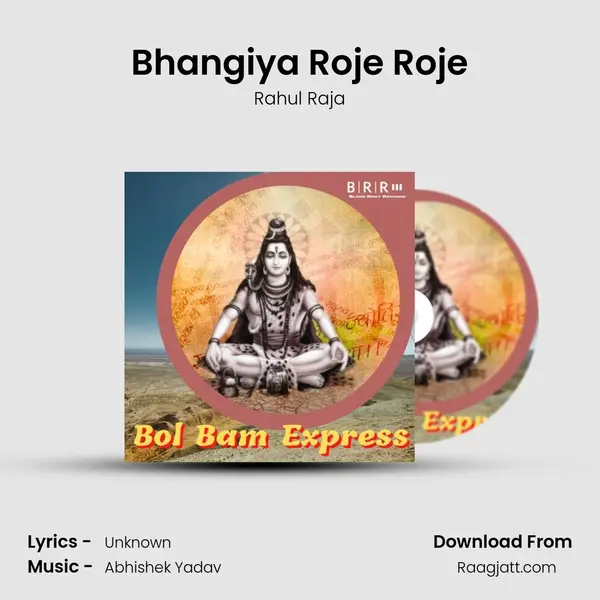 Bhangiya Roje Roje - Rahul Raja album cover 