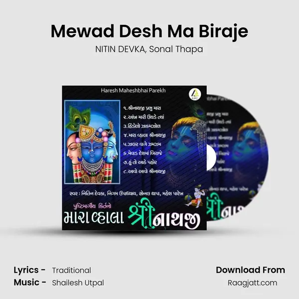 Mewad Desh Ma Biraje - NITIN DEVKA album cover 