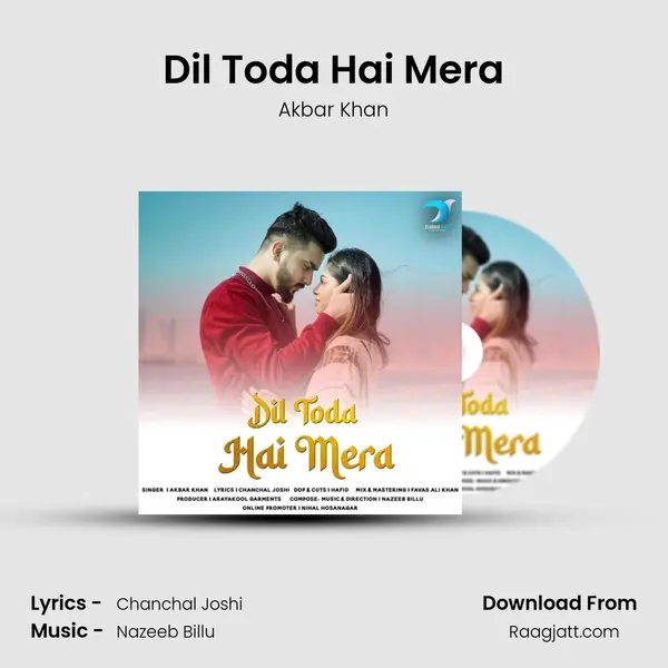 Dil Toda Hai Mera - Akbar Khan album cover 