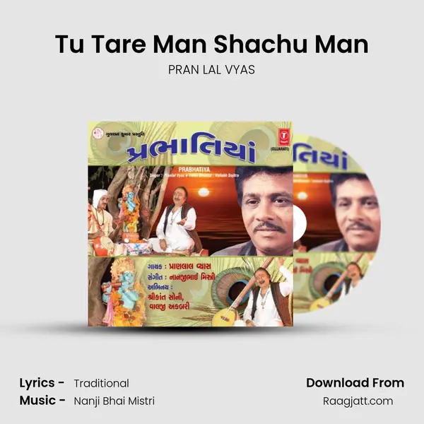 Tu Tare Man Shachu Man - PRAN LAL VYAS album cover 