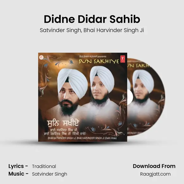 Didne Didar Sahib - Satvinder Singh album cover 