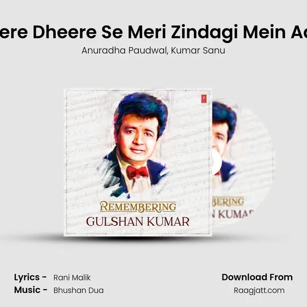 Dheere Dheere Se Meri Zindagi Mein Aana (From Aashiqui) - Anuradha Paudwal album cover 