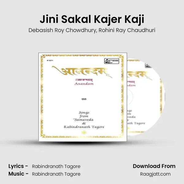 Jini Sakal Kajer Kaji - Debasish Roy Chowdhury album cover 