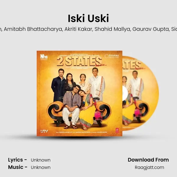 Iski Uski - Shankar Mahadevan album cover 