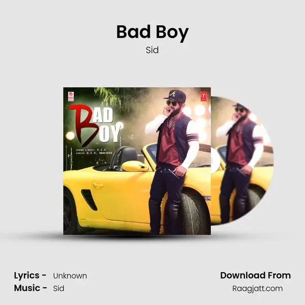 Bad Boy - Sid album cover 