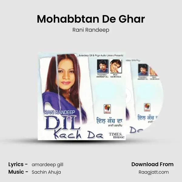 Mohabbtan De Ghar - Rani Randeep album cover 