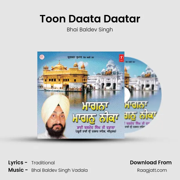 Toon Daata Daatar - Bhai Baldev Singh album cover 