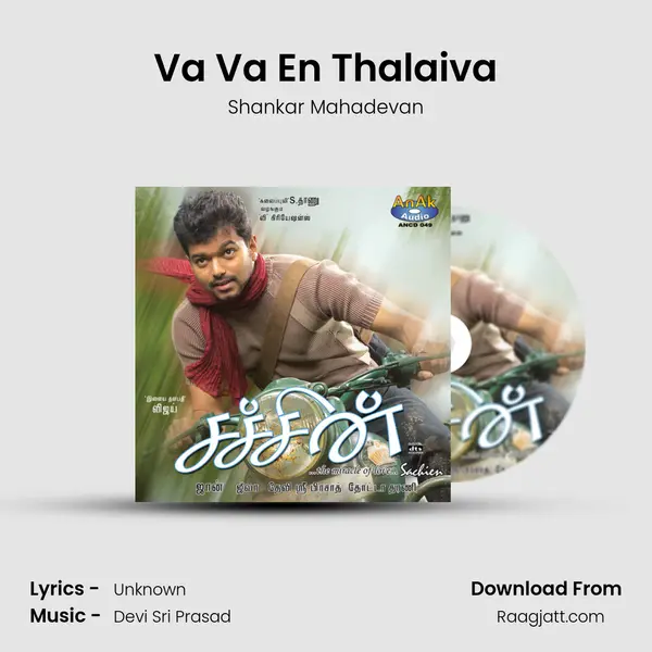 Va Va En Thalaiva - Shankar Mahadevan album cover 