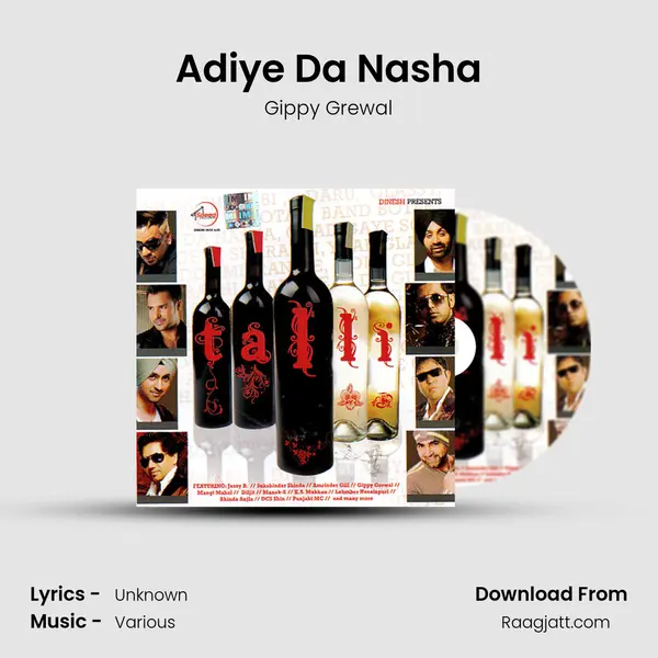 Adiye Da Nasha - Gippy Grewal album cover 