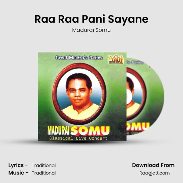 Raa Raa Pani Sayane - Madurai Somu album cover 