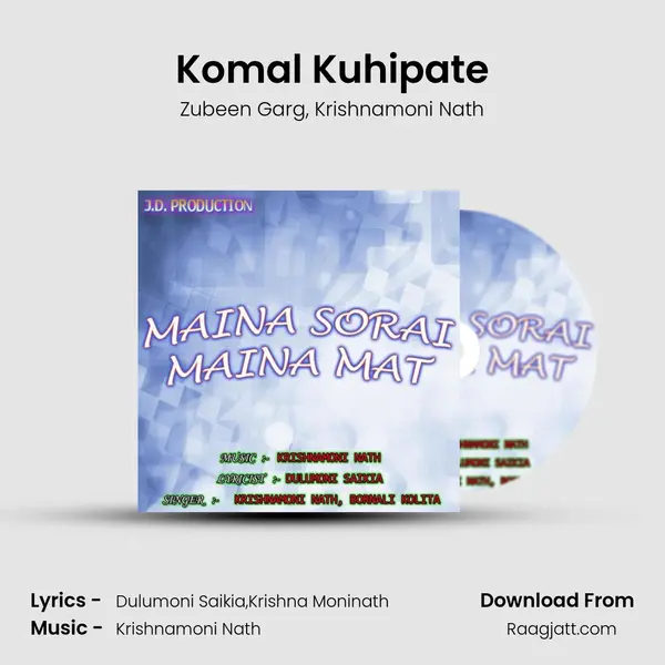 Komal Kuhipate - Zubeen Garg album cover 