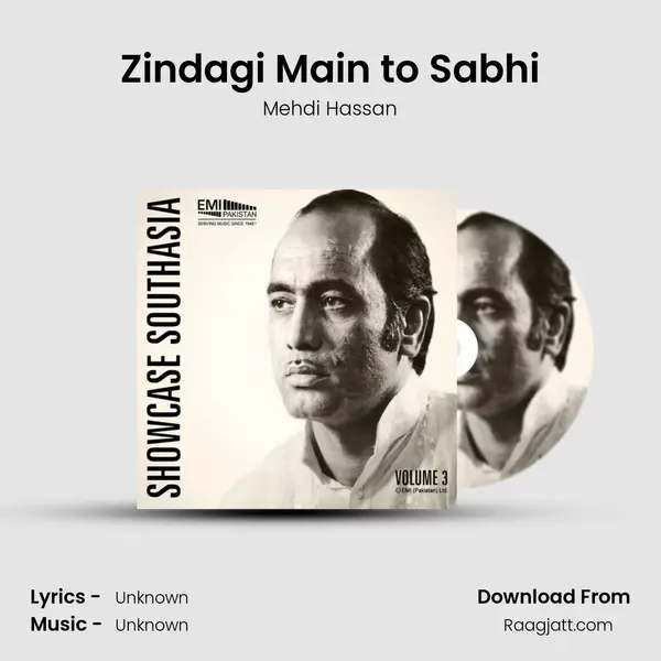 Zindagi Main to Sabhi - Mehdi Hassan album cover 