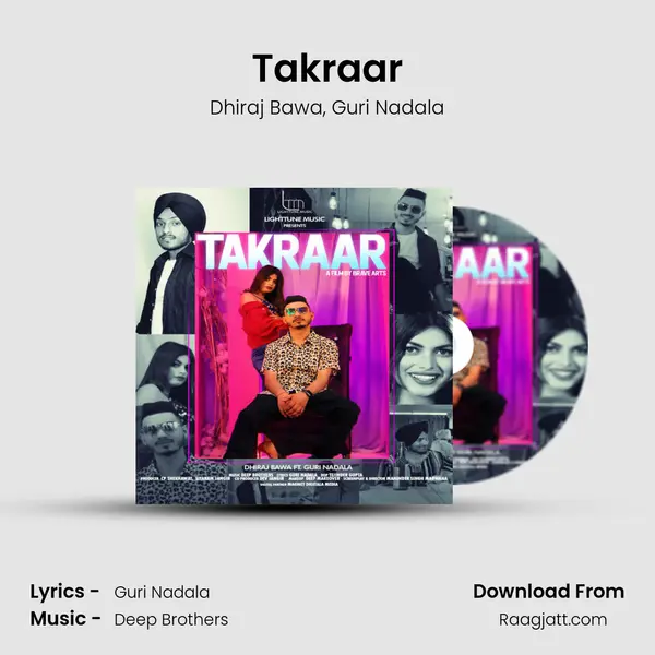 Takraar - Dhiraj Bawa album cover 