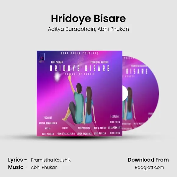 Hridoye Bisare - Aditya Buragohain album cover 