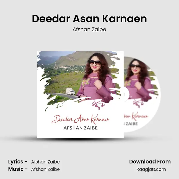 Deedar Asan Karnaen - Afshan Zaibe album cover 