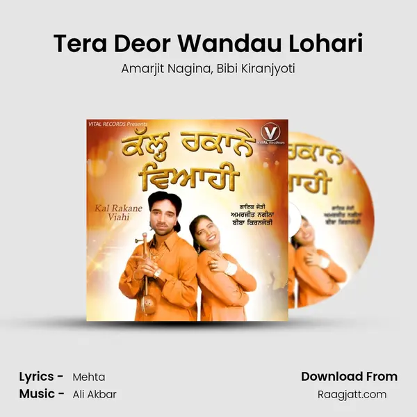 Tera Deor Wandau Lohari - Amarjit Nagina album cover 