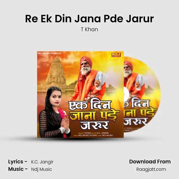 Re Ek Din Jana Pde Jarur - T Khan album cover 