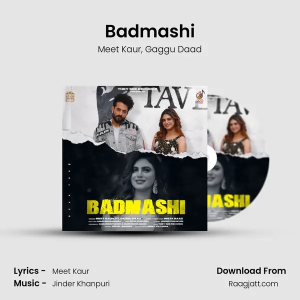 Badmashi - Meet Kaur album cover 