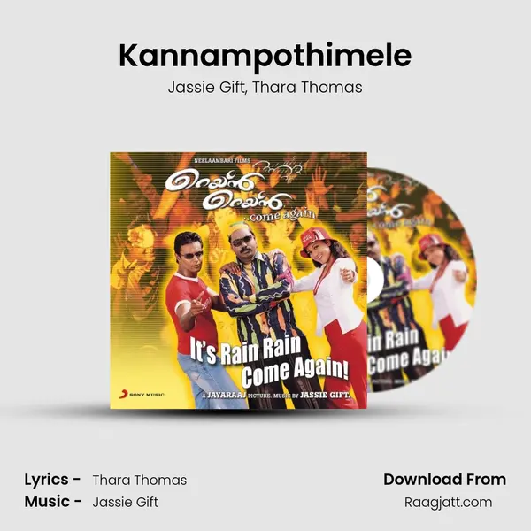 Kannampothimele - Jassie Gift album cover 