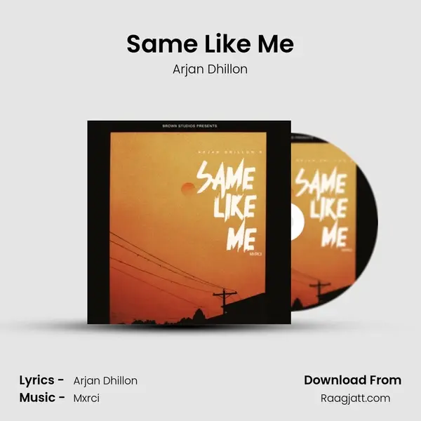 Same Like Me - Arjan Dhillon album cover 