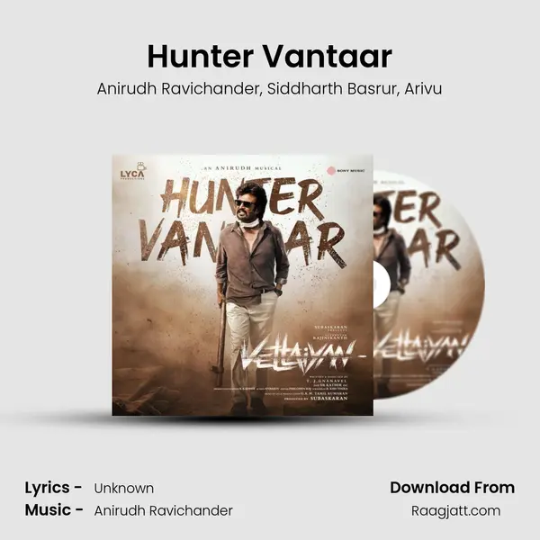 Hunter Vantaar - Anirudh Ravichander album cover 