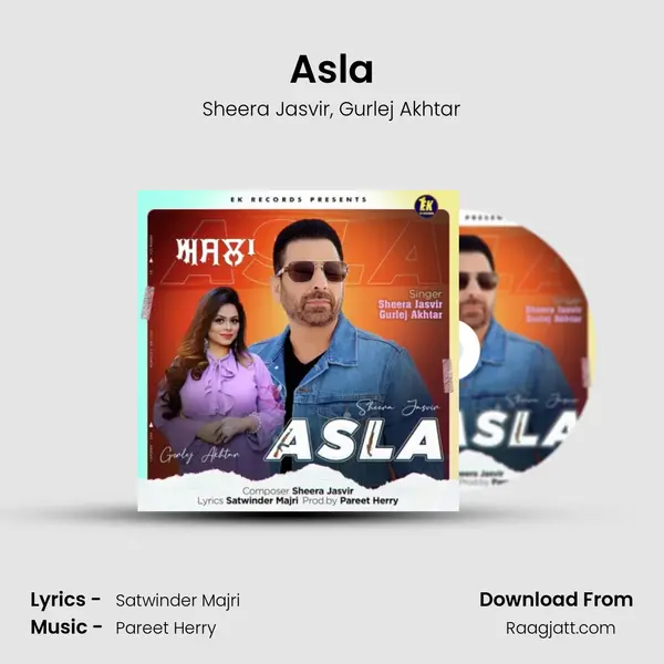 Asla - Sheera Jasvir album cover 