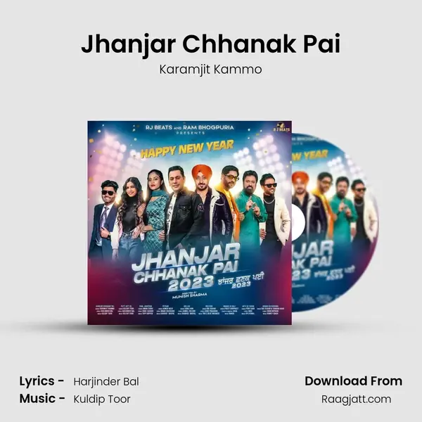 Jhanjar Chhanak Pai - Karamjit Kammo album cover 