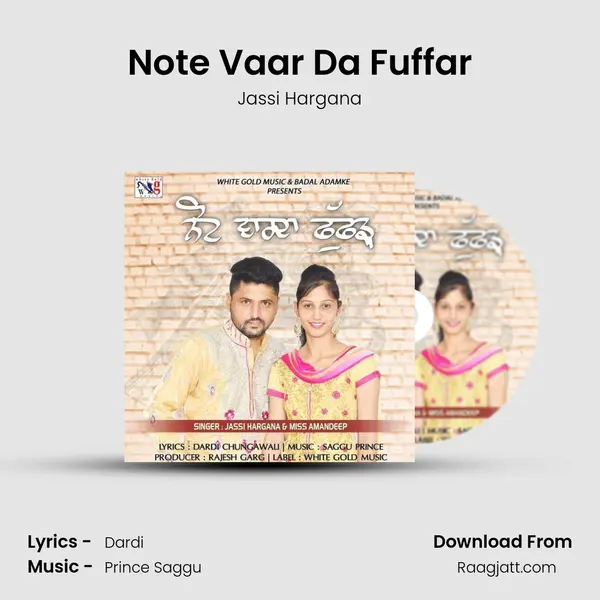 Note Vaar Da Fuffar - Jassi Hargana album cover 