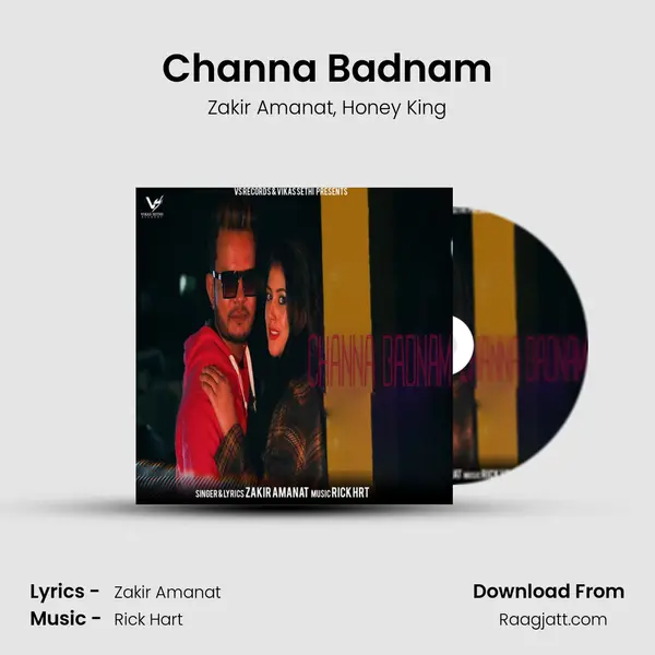 Channa Badnam - Zakir Amanat album cover 