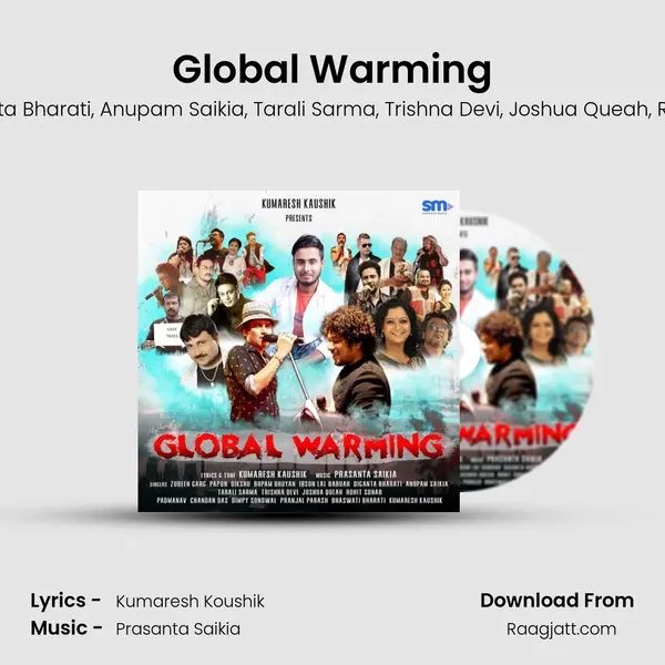 Global Warming - Zubeen Garg album cover 