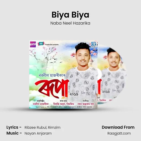 Biya Biya - Naba Neel Hazarika album cover 