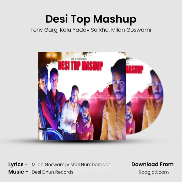 Desi Top Mashup - Tony Garg album cover 