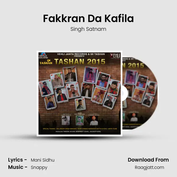 Fakkran Da Kafila - Singh Satnam album cover 