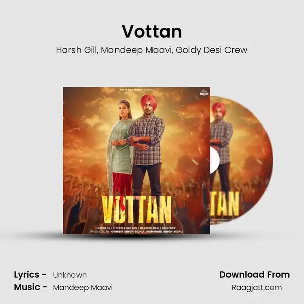 Vottan - Harsh Gill album cover 