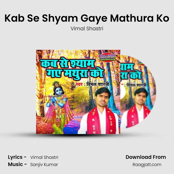 Kab Se Shyam Gaye Mathura Ko - Vimal Shastri album cover 