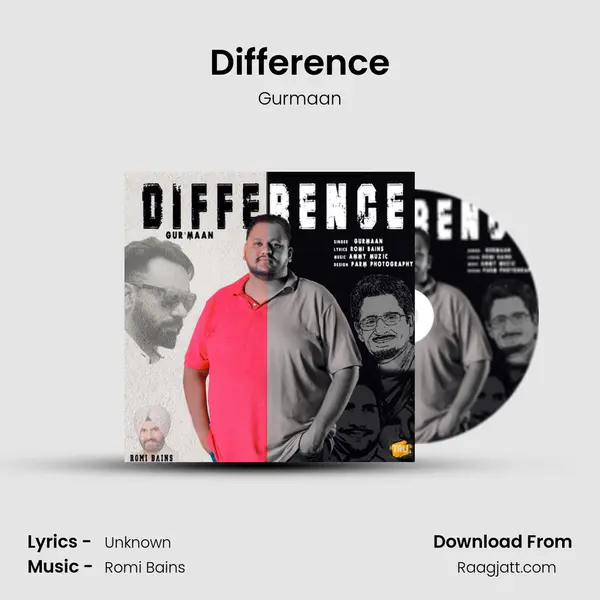 Difference mp3 song