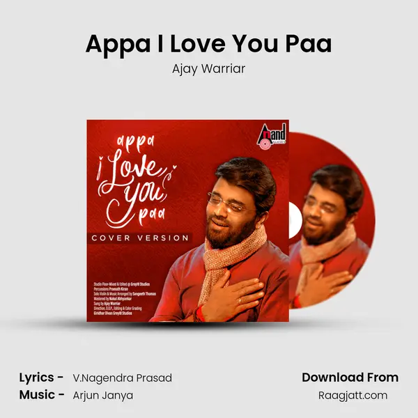 Appa I Love You Paa - Ajay Warriar album cover 