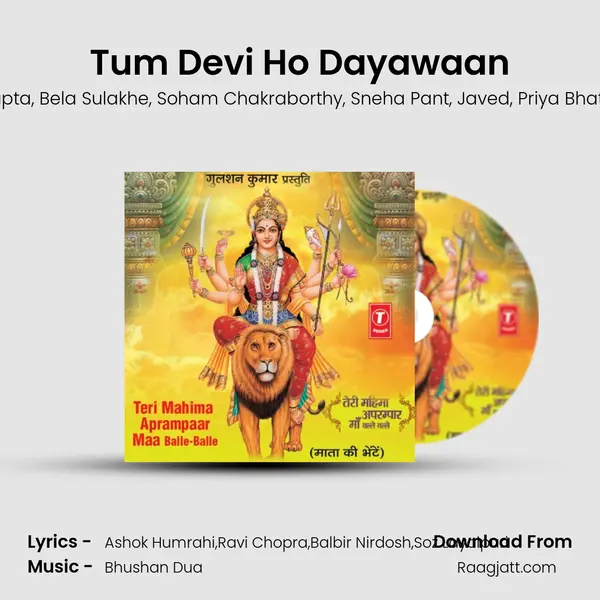 Tum Devi Ho Dayawaan mp3 song