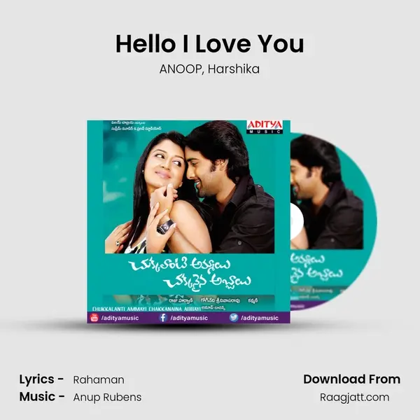 Hello I Love You - ANOOP album cover 