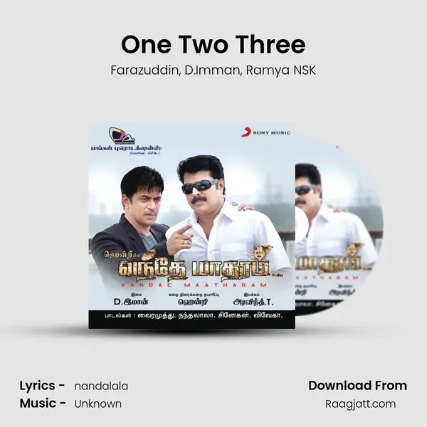 One Two Three - Farazuddin album cover 