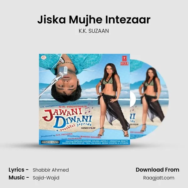 Jiska Mujhe Intezaar - K.K. SUZAAN album cover 