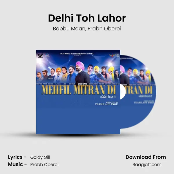 Delhi Toh Lahor - Babbu Maan album cover 